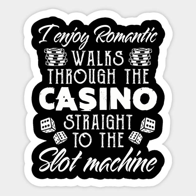 Romantic Walks Casino Slot Machine Design Sticker by Xonmau